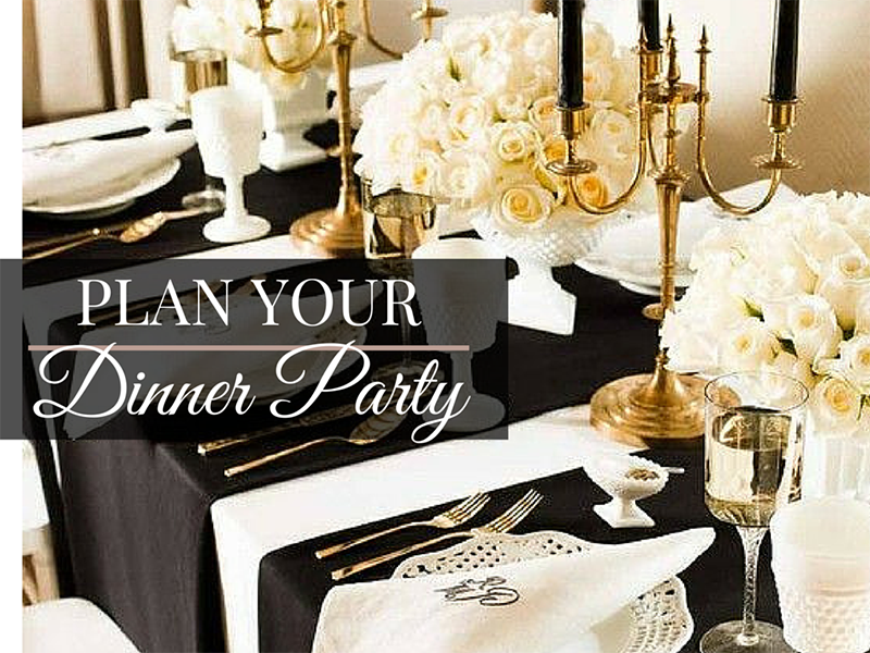 Plan A Dinner Party